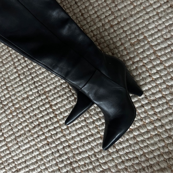 ASH TALL BLACK BOOTS SIZE 5US/35EU - Picture 7 of 8